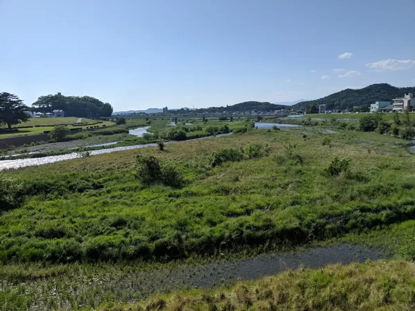 渡良瀬川の風景